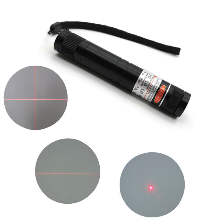 빨간색 Portable Locator 650nm 200mW High Brightness Laser Locator Dot/Line/Crosshair